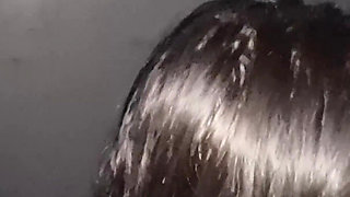 Cuckold Husband Takes Wife to Gloryhole and the Naughty Girl Fucks Many Strangers