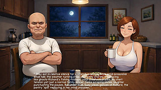 Grandpa Lesson Taboo Hentai Game Ep.3 He Dick Slap His Grandson Wife!