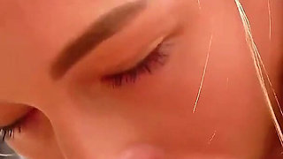 Cute Blonde Amateur Has Her Social Anxiety Cured with Deepthroat Therapy!