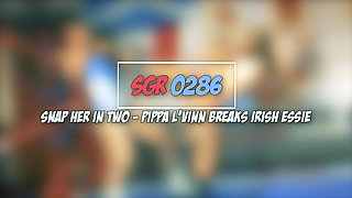 Sgr0286 Snap Her in Two - Pippa L'vinn Breaks Irish Essie
