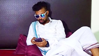 A Don Brought Two Girls and Cheat Them. Made Foursome Fucking Session Takig His Aids Also. a Hardcore Scene with Beautiful Girl