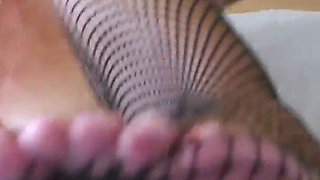 Naked Neighbour Fucks Me in a Bodystocking & Spunks His Load Down My Throat & Over My Face
