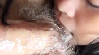 Thick Filipina snitch filled with with thick creampie