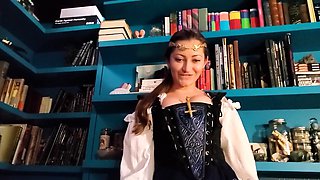 Wet and messy amateur blowjob and handjob