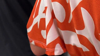 Pierced Belly Mature Gets Ass Fucked in Driving Bus