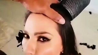 Sexy Slut Gives A Big Cock A Blowjob In The Car