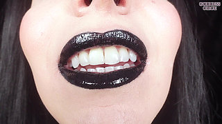 Me in Total Black Makes You Obsessed - Your Dark Queen - Cigar and Black Lipstick