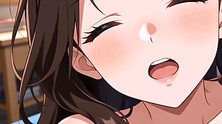 Hentai 2 Guys 1 Girl Wild Threesome (AI)
