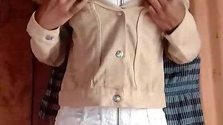 Black Teen Babe Stip for You