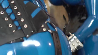 Monster Cock Pegging by Hot Latex Dommes