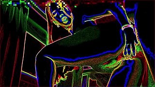 Trip into wild psychedelic passion with a daring backdoor guest