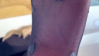 Nylon Toes Play - Then Step on Your Face