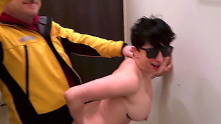 A Stepbrother Has Anal Sex with His Stepsister in a Fitting Room. Dada Deville
