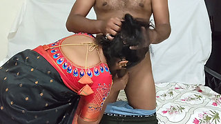 Black saree me biwi ko dekha to chodne ka maan hua