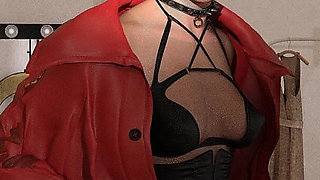 The Three Panels: Cuckold Watches His Wife Doing Interracial BDSM Porn Her as Dominatrix and Her Subs - Episode 14