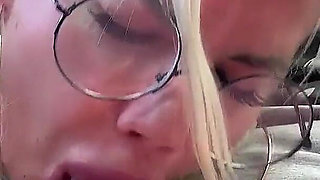 A Sexy Travel Companion Gave Me a Selfie-blowjob with Cum in Her Mouth
