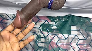 Hardcore BDSM Punishment: Dominant Mistress Ties Slave to Bed for Rough Femdom Orgasm & Cumshot