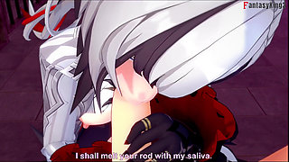 Arlecchino having POV sex - free POV - Genshin Impact