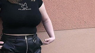 German Scout - Curvy Helene Engel with Big Natural Tits Pick up for Casting Fuck