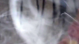 BBW Smoking & Big Natural Tits
