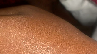 Sexy African Ebony Teen Skipped College to Suck BBC POV Wet Pussy Fucked After Sucking