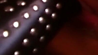 Mature Domme Fists Collared Stud's Ass Deep and Hard