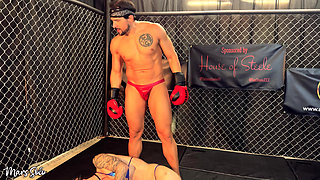 Boxing Match: Mars Solo & Sam Stout Go Glove to Glove in This Three Round Fight Between Long Time Rivals with Trash Talking, POV