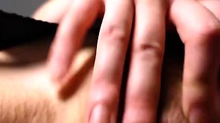 Amateur brunette devyn toys her big pussy in the office