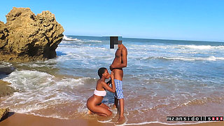 Beach Blow Job