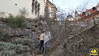 Two Hot Women and One Frozen Man