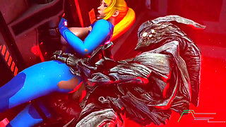 Samus Aran Vs Space Pirate