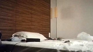 Hot asian and white mixed amateur webcam show