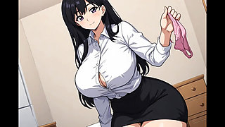 The maid's inner wear captivated him