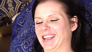 Big Beauty with a Big Dildo in Her Pussy