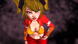 Get a Taste of 3D Cartoon Model Sweet Sweet Brandie's Slim Thick Curvy Booty