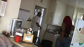 Redheaded ebony babe knows how to please properly ft. Angel Eyes: Doggy, Cowgirl  Missonary Porn