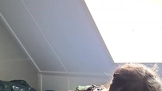 Swallowing Fierce Cock Thrusts Leaves Trembling Throat Wide Open - Handjob