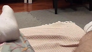 Stepdad Fucks His Cute Stepdaughter in the Pussy and Mouth