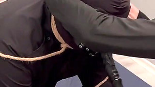 Mistress Uses Her Slave as a Sex Doll