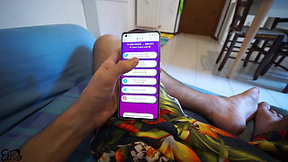 BLOWJOB AFTER A LONG TIME! CUMSHOT STRAIGHT IN MY MOUTH