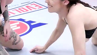 Charlotte Sartre Vs Spencer Bradley Female Wrestling