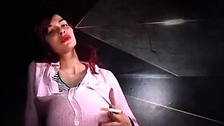 Goddess Marlena - Smoking Preggo Whore