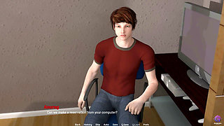 Away From Home - Full Story 3 - Life of a Horny Boy Who Went to Visit His Stepaunt's Home with Stepmom