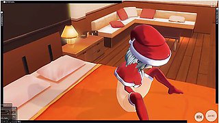 3d Hentai The Girl Made The Boy A New Years Gift