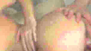 Blonde Beauty Nesty takes a load of cum on her face
