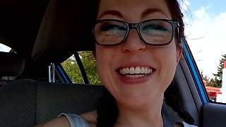 Public Masturbation: Inserting a Tampon While Driving
