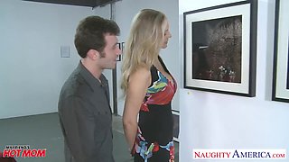 Sexy blonde mom Julia Ann gets fucked—big jugs and all
