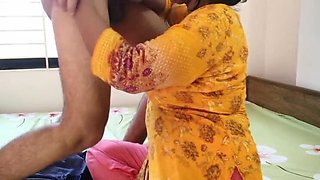 Desi Shasuri & Jamai XXX: Mature Bangladeshi Mom Dirty Talks During Doggy Style