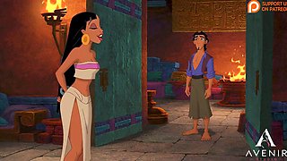 Seduced Big Cock Brunette Cowgirl in El Dorado Episode 1