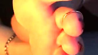 Maitresse Madelines solo foot fetish POV